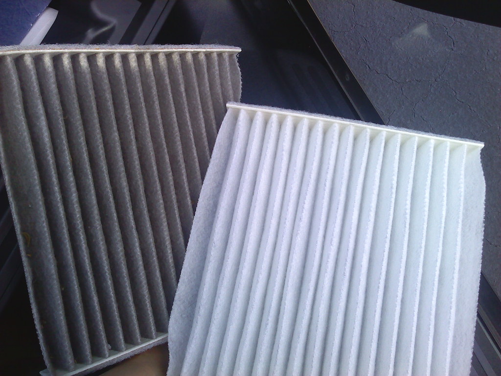Finally replaced the cabin air filter in my Yaris