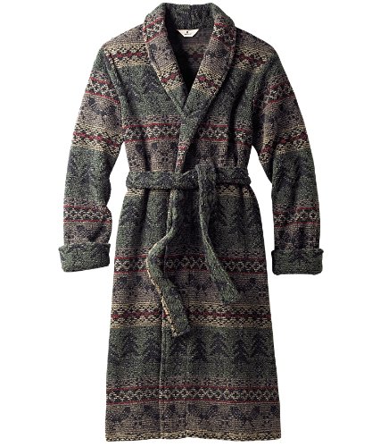 Woolrich Women's Berber Brushed Fleece and Pile Robe, TAUPE HEATHER (Brown), Size M