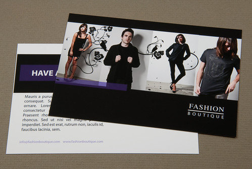 Fashion Boutique Postcard