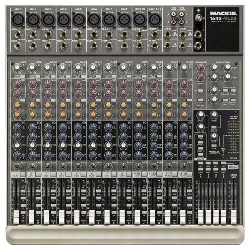 Mackie 1642-VLZ3 16-Ch. Compact Recording/SR Mixer