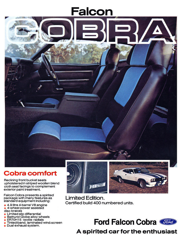 1978 Ford XC Cobra Ad