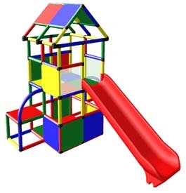 Home Playground Structure w/ Slide