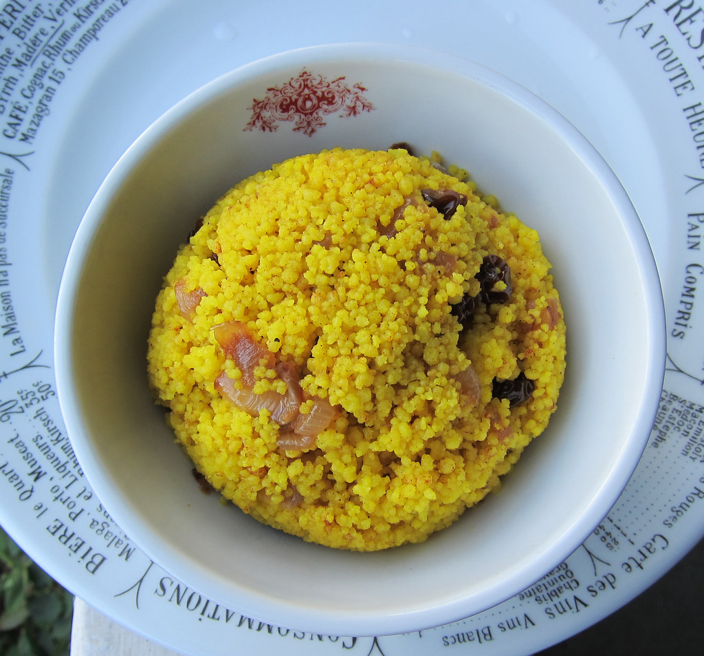 aerial view of couscous
