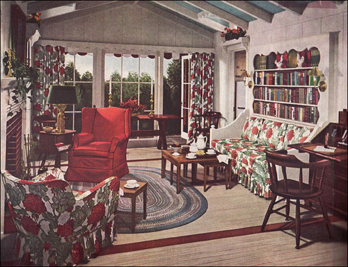 1948 Mid Century Traditional Living Room