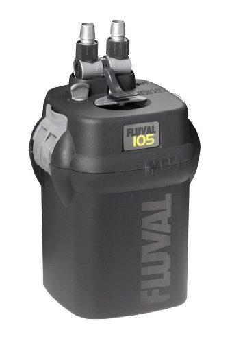 Fluval 105 Canister Filter - 110V, 125 gallons per hour