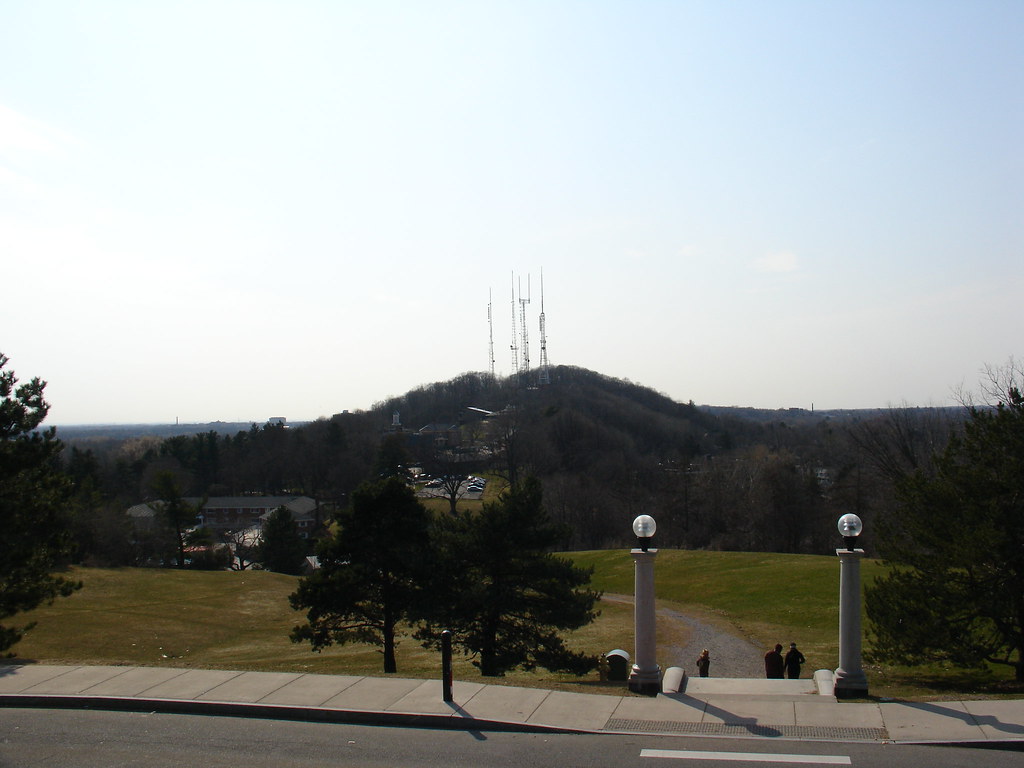 Pinnacle Hill from Cobbs Hill, Rochester, NY