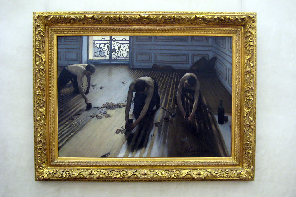 Paris - Muse d'Orsay: Gustave Caillebotte's Raboteurs de parquet
