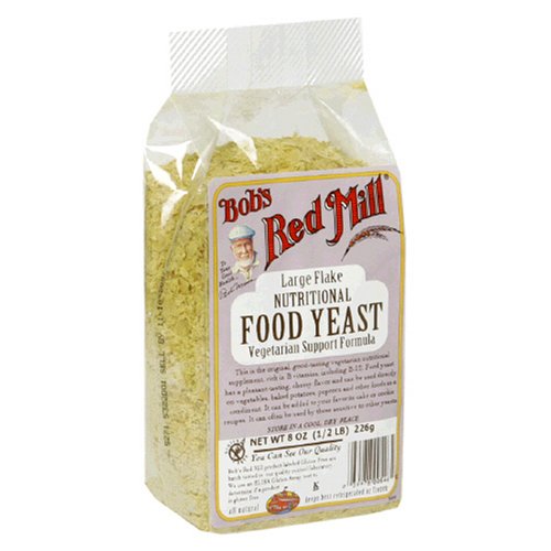Bob's Red Mill T6635 Large Flake Yeast, 8-Ounce Packages (Pack of 4)