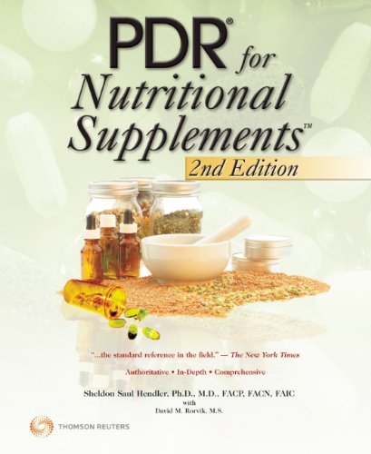 PDR for Nutritional Supplements