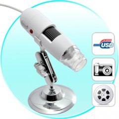 Digital USB Microscope 20X - 200X Magnification
