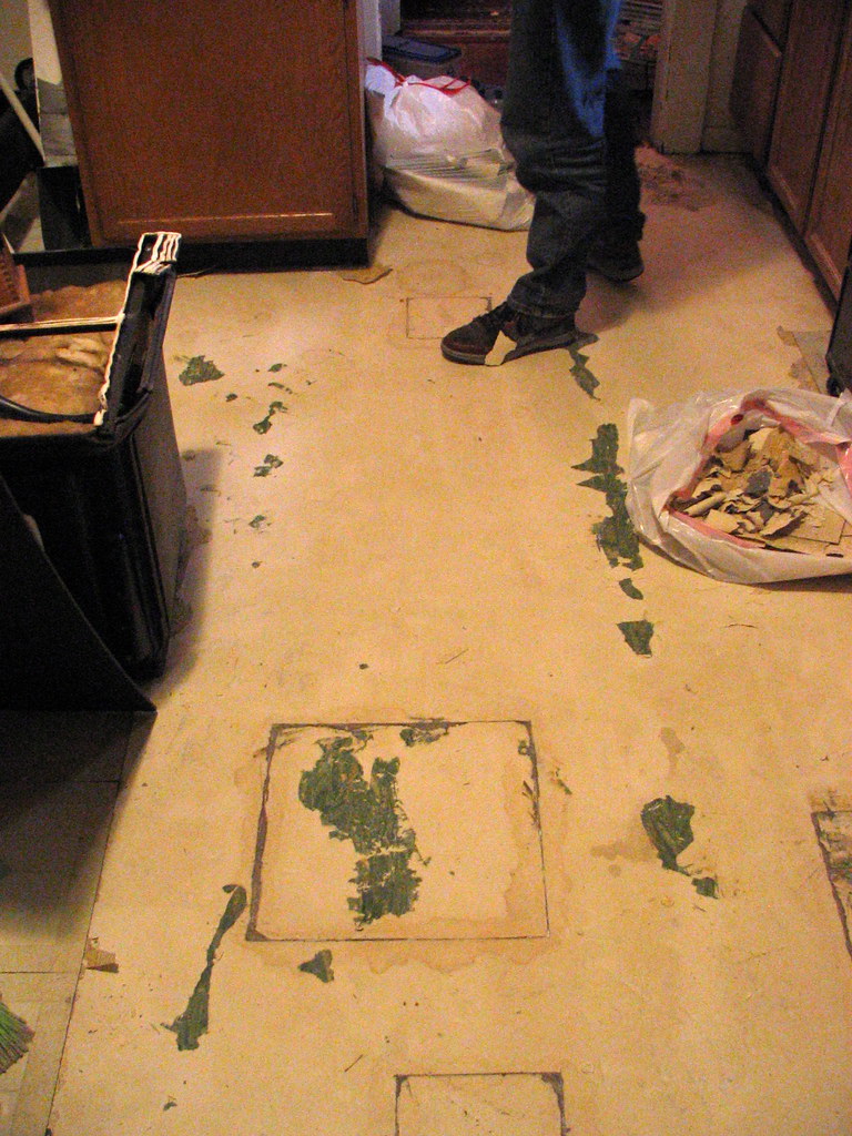 Our kitchen floor at the moment