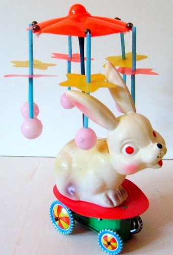 Merry Go Rabbit Baby Toy