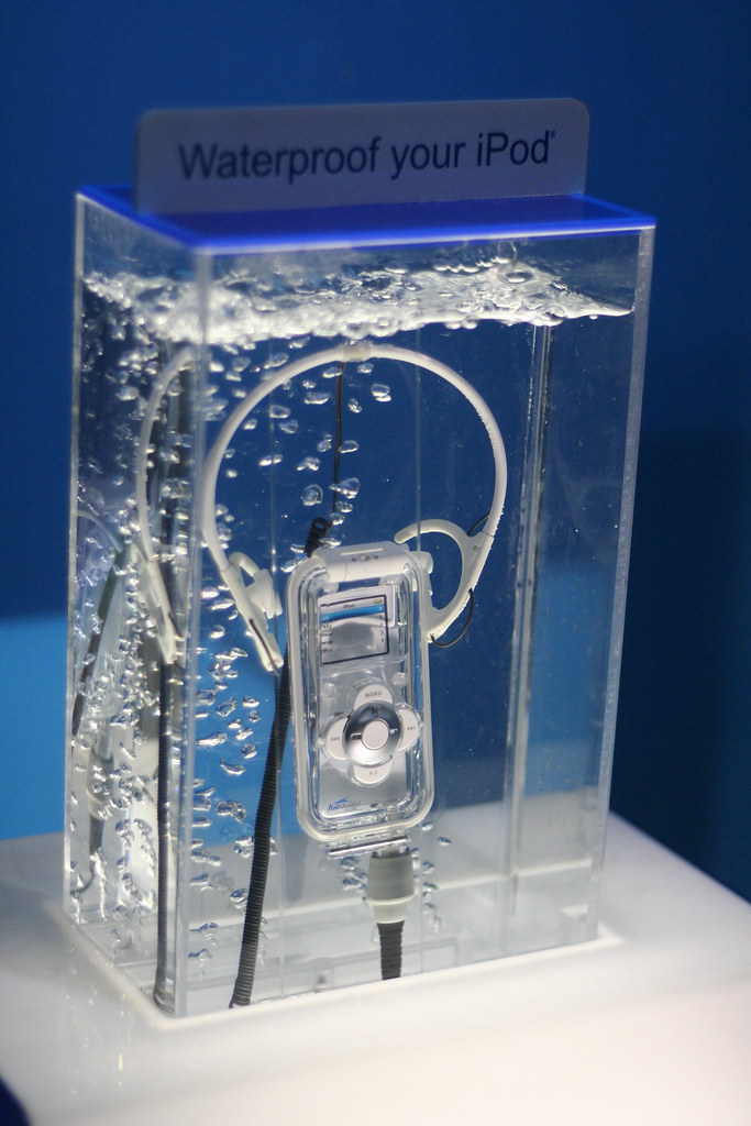 Waterproof your iPod