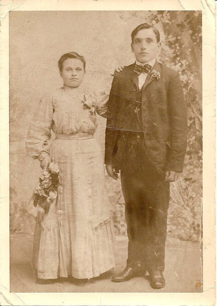 Grandma's Parents' Wedding Photo