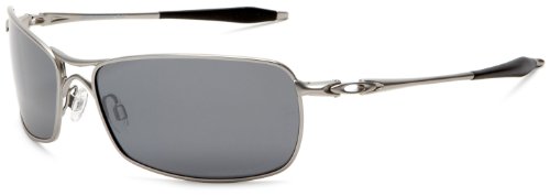 Oakley Men's Crosshair 2.0 Polarized Metal Sunglasses,Lead Frame/Black Lens,one size