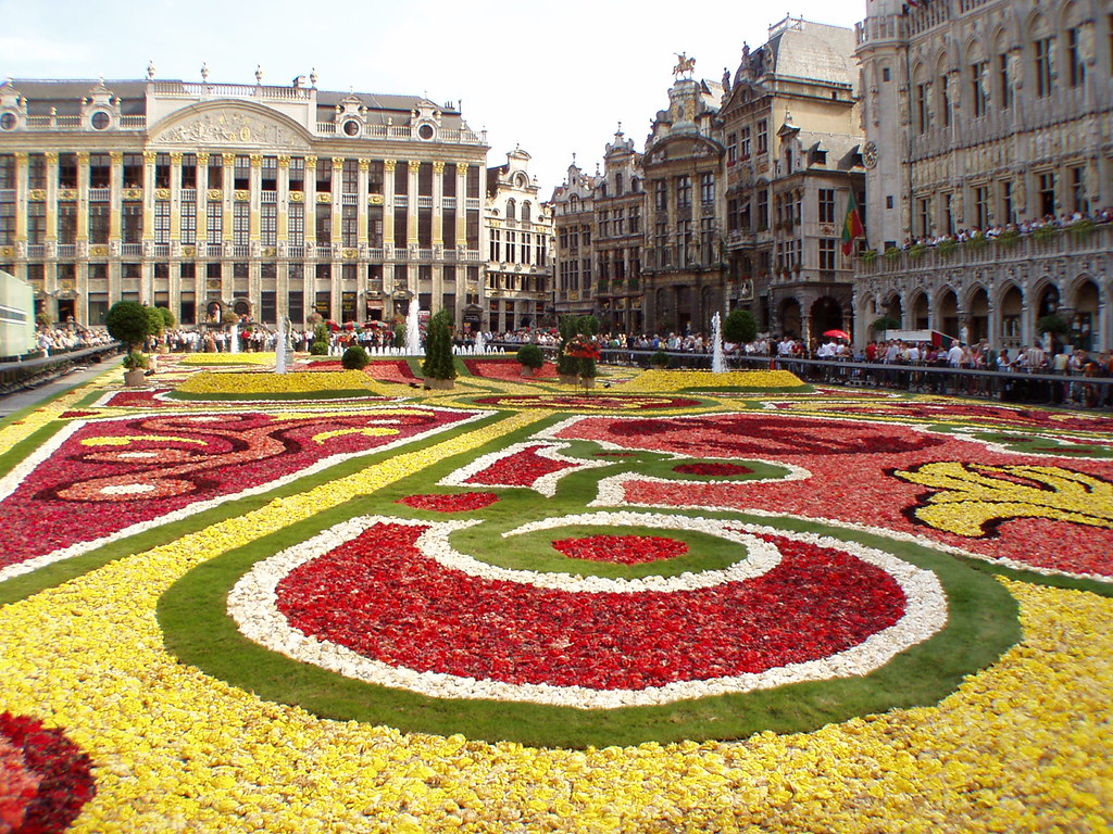 Tapis de fleurs - Grand Place, Bruxelles