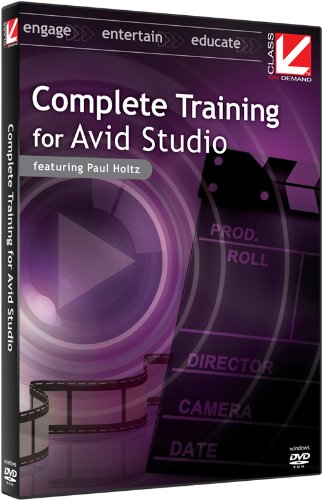 Class on Demand 2011: Complete Educational Training Tutorial DVD For Avid Studio Video Editing Software