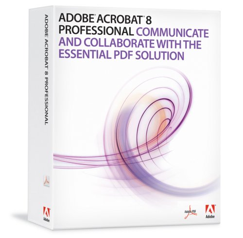 Adobe Acrobat Professional 8.0 Upgrade from Pro V5+ [OLD VERSION]