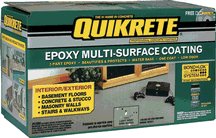 Quikrete Epoxy Multi-Surface Coating, GRAY MULTI-SURFACE EPOXY