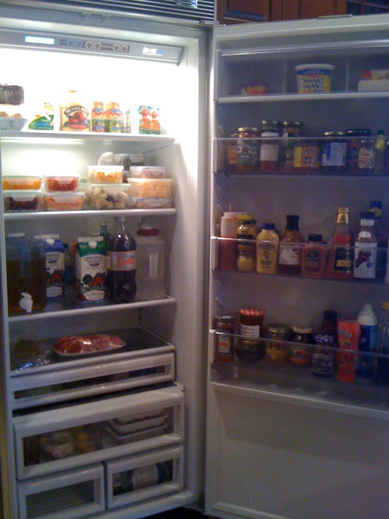 organized:  refrigerator