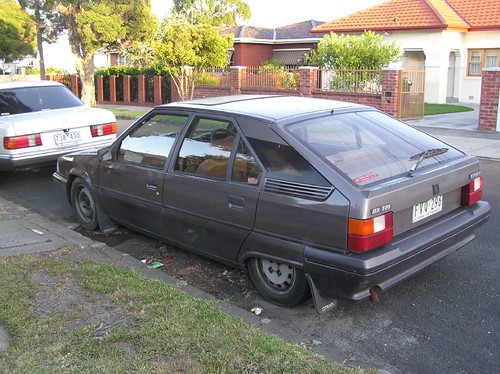 The Mighty Citroen BX-TRI - my first (and now dead) car!