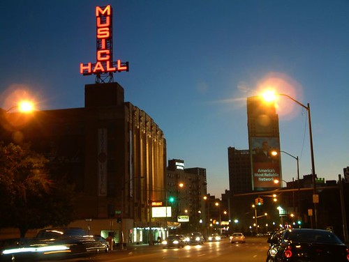 Detroit Music Hall in Downtown Detroit