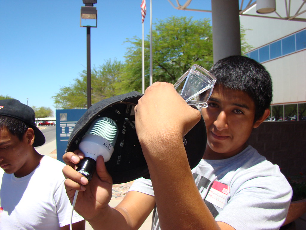 IBM Tucson employees and 30 Baboquivari High School students collaborate on green energy