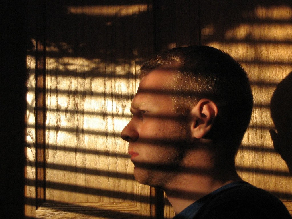 Sunset through the blinds (Day 5 Reject)