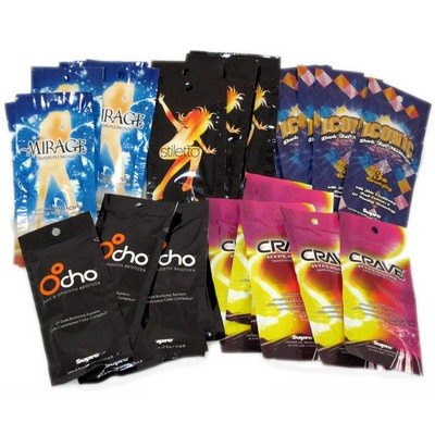 30 NEW Assorted Indoor Tanning Bed Lotion Large-sized Packets From Supre - Top Selling Lotion in the Industry 30 Pack