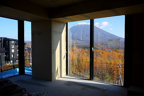 View from The Vale Niseko Oct 24 2009