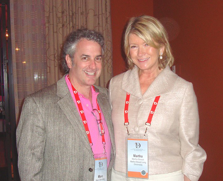 Martha Stewart and Marc Ostrofsky