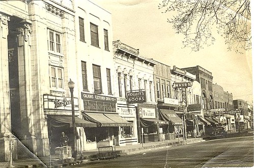 State Street, north from North University, about 1945.