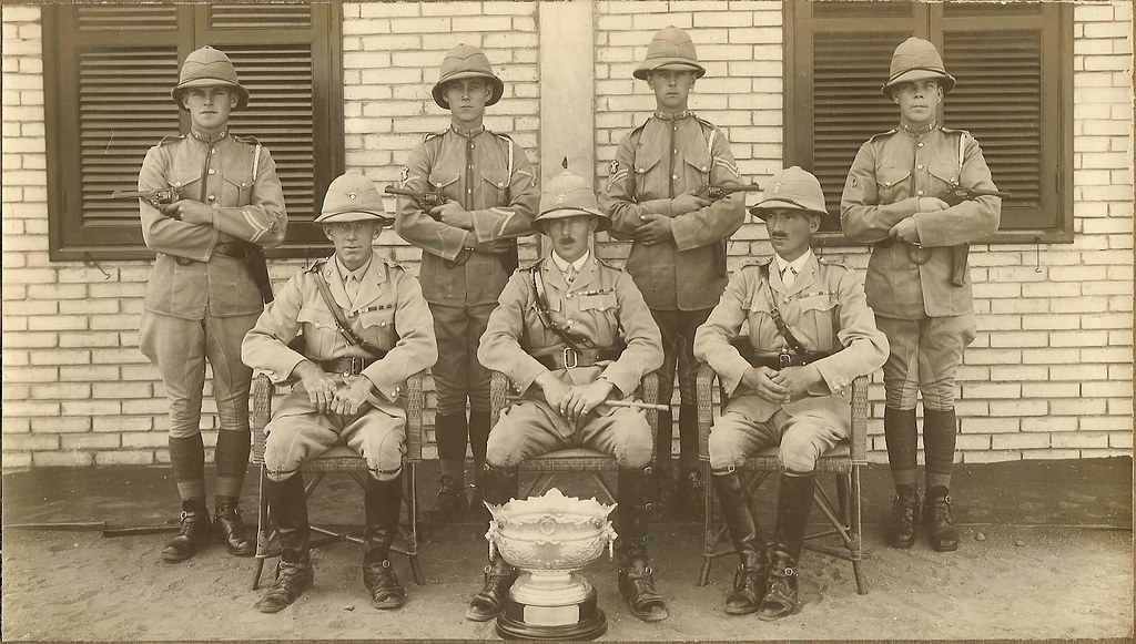 12th Royal Lancers in India with the Duke of Connaughts Cup 1929