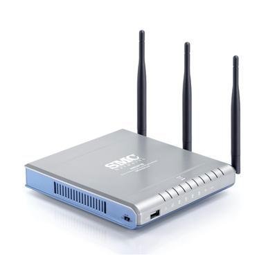 SMC  SMCWGBR14-N Barricade N ProMax Draft 11n Wireless Gigabit Broadband Router