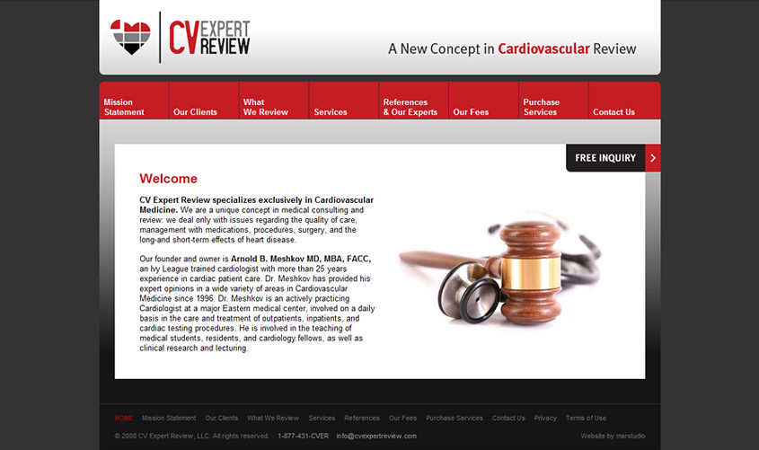 CV Expert Review Website