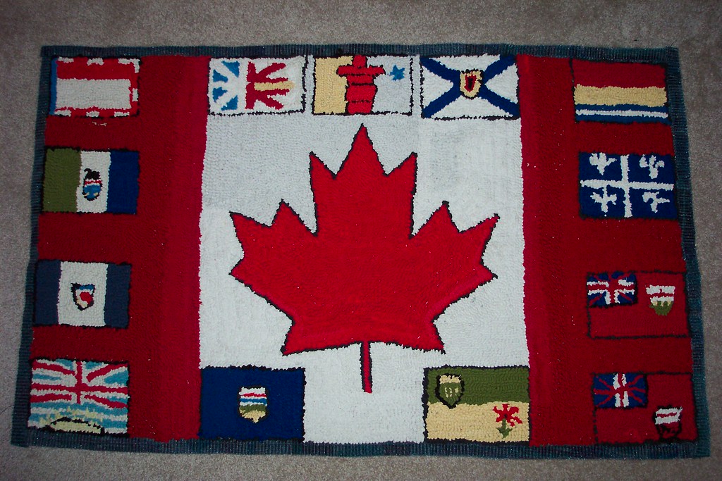 4 Canada Flags