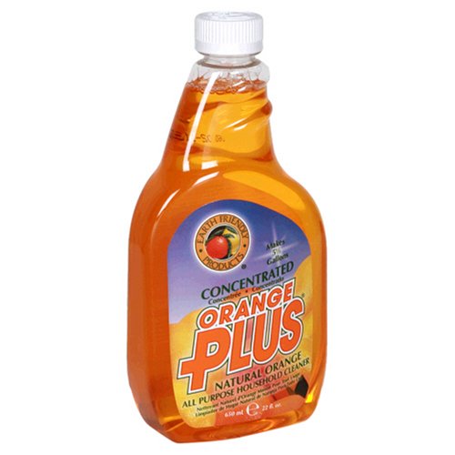 Earth Friendly Products Orange Plus Concentrated All Purpose Household Cleaner,  22 Ounces (Pack of 12)