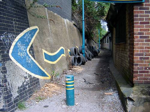 Tyre Alley, 2012 Olympics site