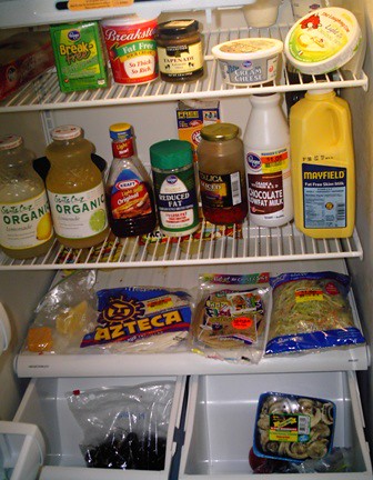 Inside my fridge