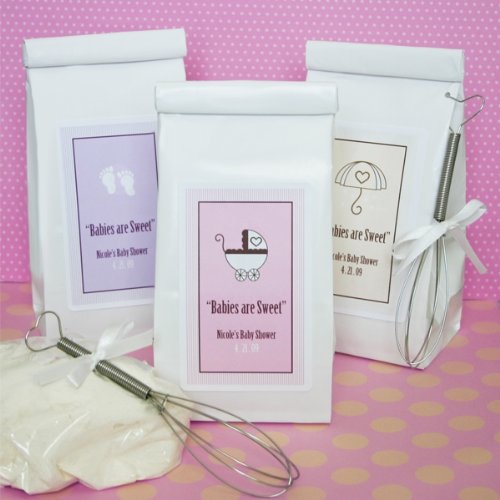 baby shower favor - personalized cookie mix