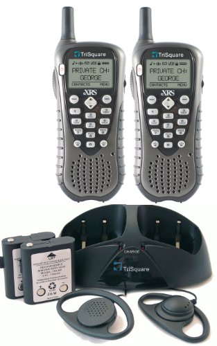 TriSquare eXRS TSX300-2VP 900MHz FHSS Digital Two-Way Radio (Charcoal Metallic/Black) (Pair)
