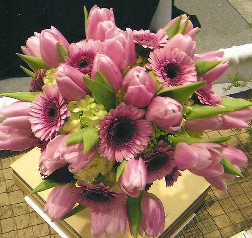 Tulips and Gerbera Daisy Bouquet