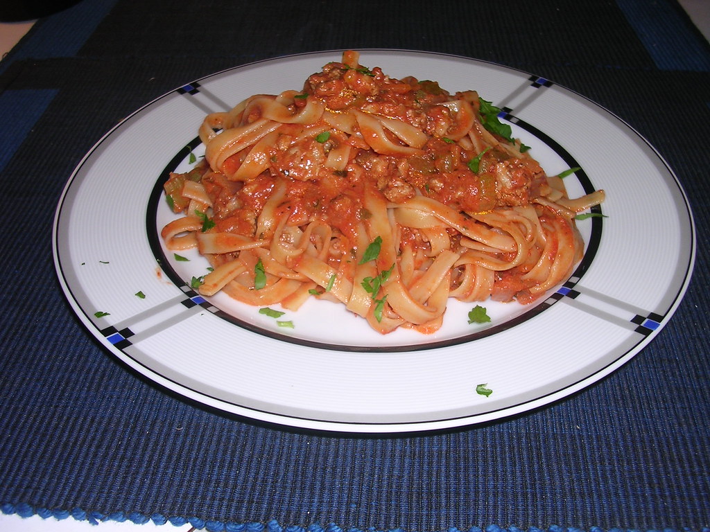 Fettuccini with 