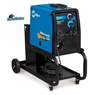 Millermatic 140 with Auto-Set MIG Welder, 1- Phase, 30 - 140 A Type: W/RUNNING GEAR/CYLINDER