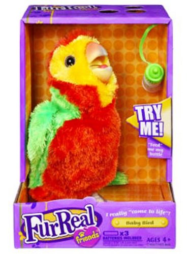 Fur Real Friends Collectible Bird - Green/Orange