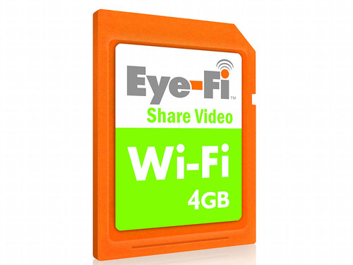 Eye-Fi Wi-Fi Wireless SD/SDHC Memory Card 4GB Share Video