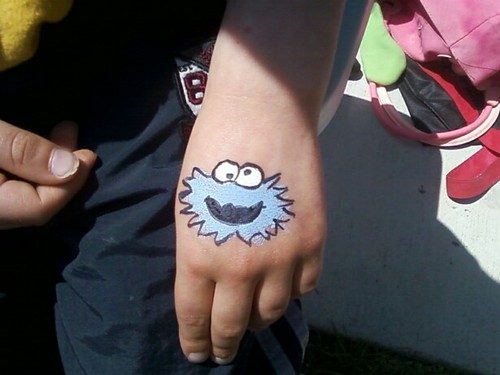 cookie monster Face Painting Services Maryland