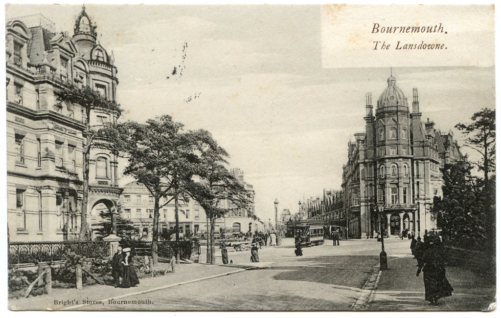 The Queen Hotel, and the Metropole Hotel, Bournemouth