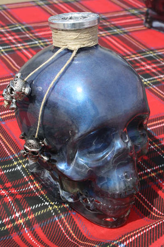 Crystal Head Vodka recycled glass skull