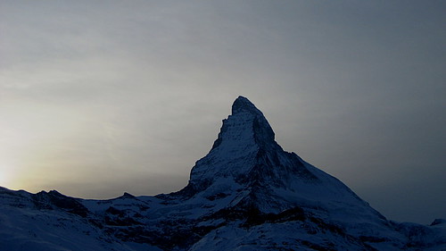 Matterhorn (VS/I - 4`478m) bei Zermatt im Kanton Wallis in der Schweiz